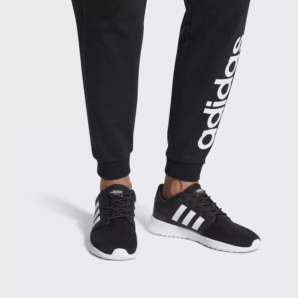 Adidas Cloudfoam QT Racer Tenis Negros Para Mujer (MX-35588)